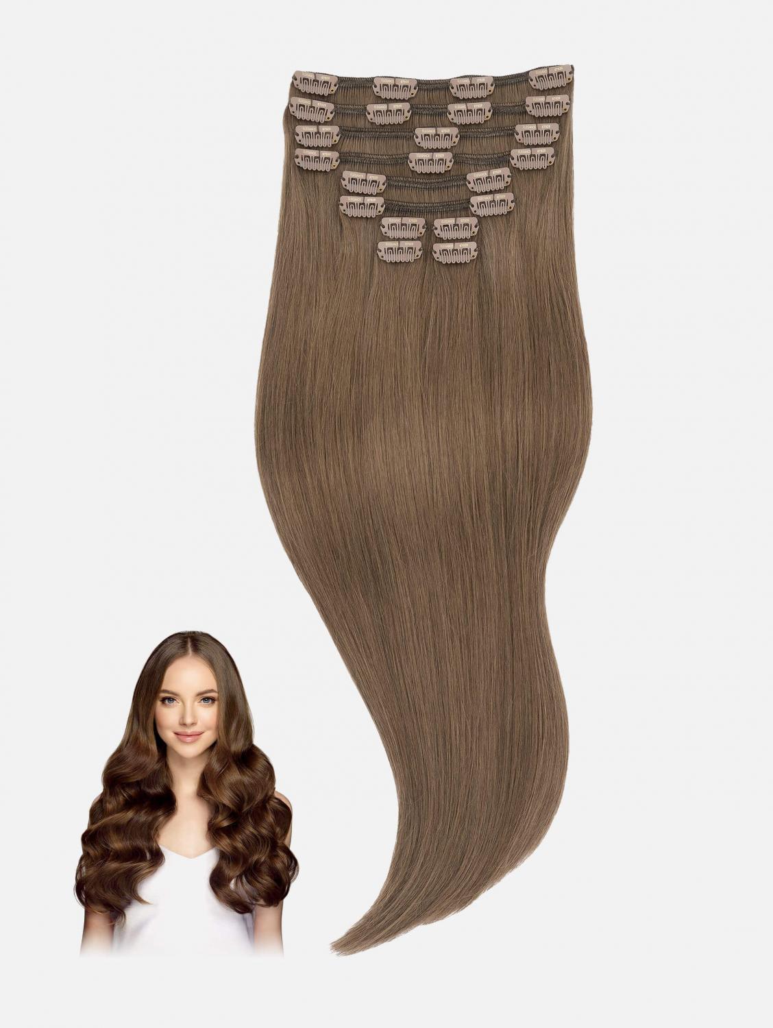 Clip-In Extensions Set LUXURY Original Seidenglatt