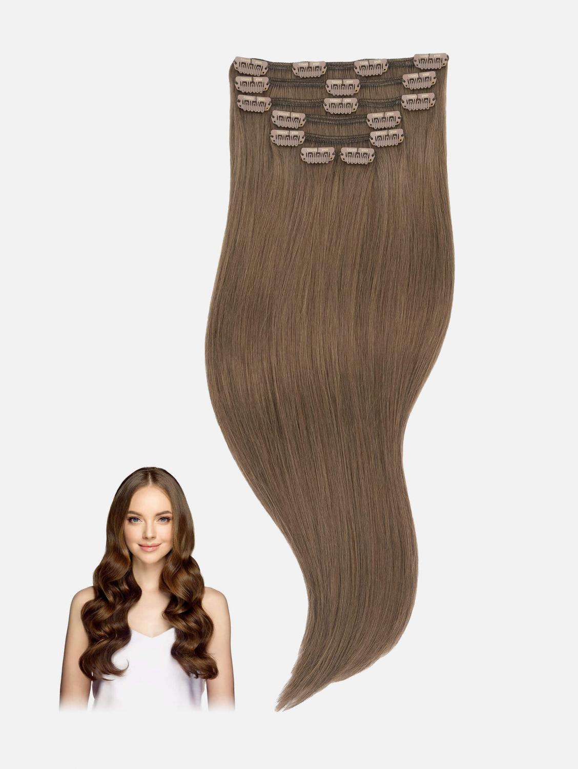 Clip-In Extensions Set VOLUME Original Seidenglatt