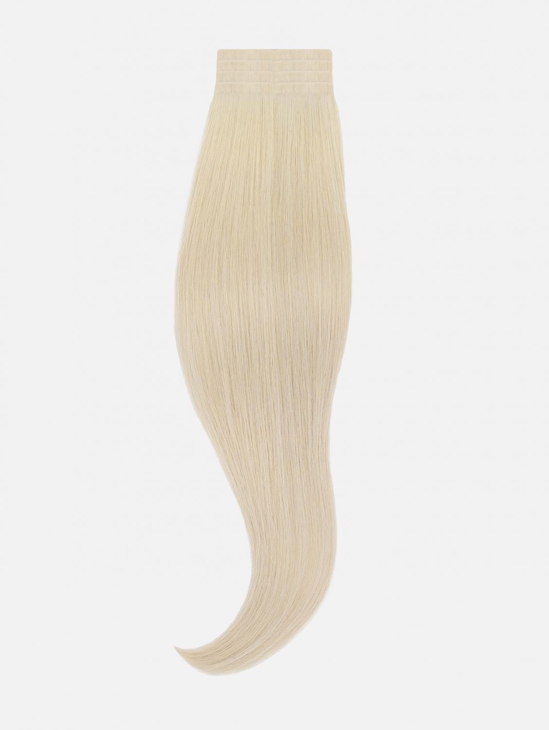 Tape Extensions Original Seidenglatt - 8 Stück, #60S (Silver Blonde) | 50cm