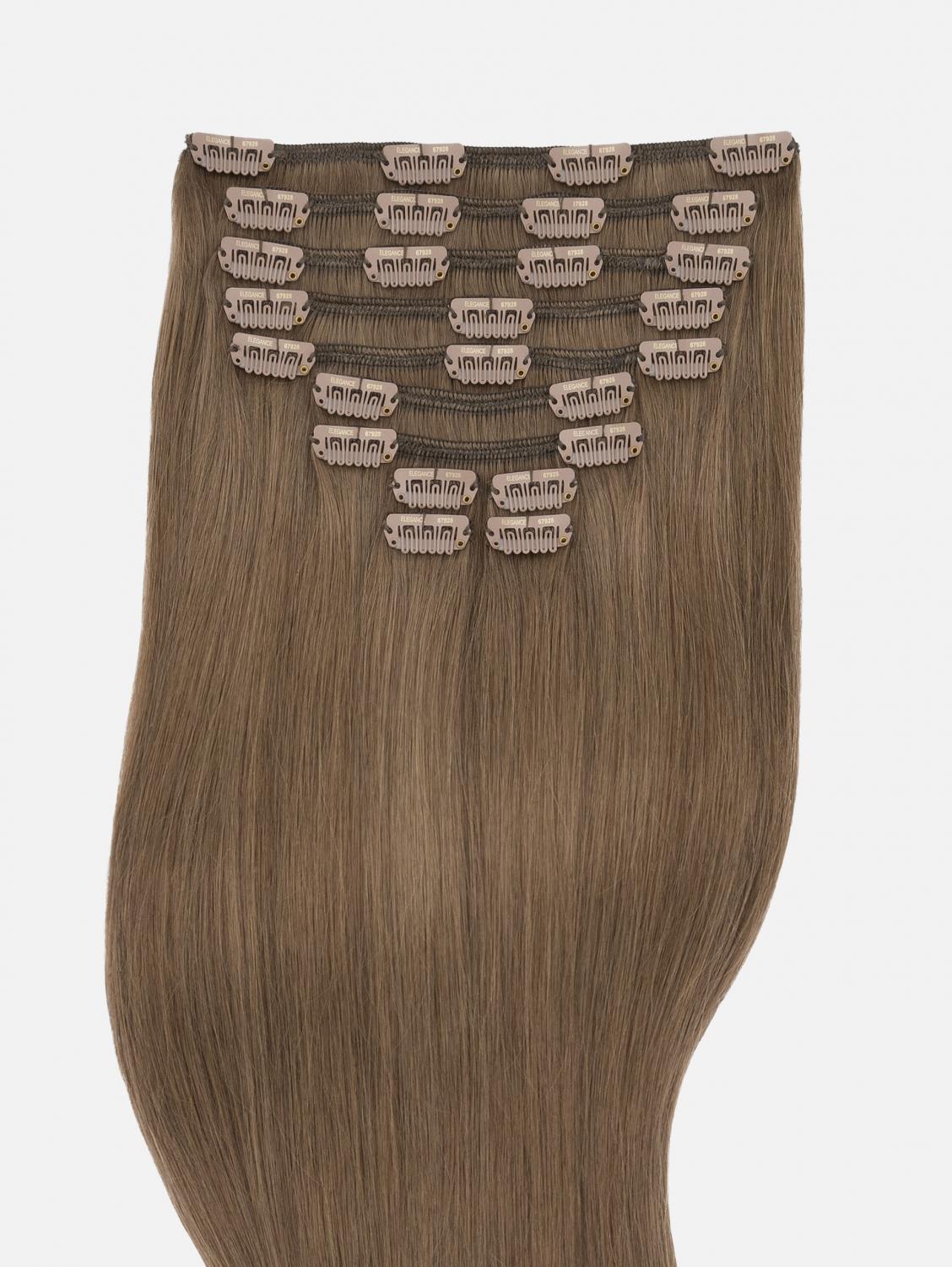 Clip-In Extensions Set LUXURY PLUS Original Seidenglatt