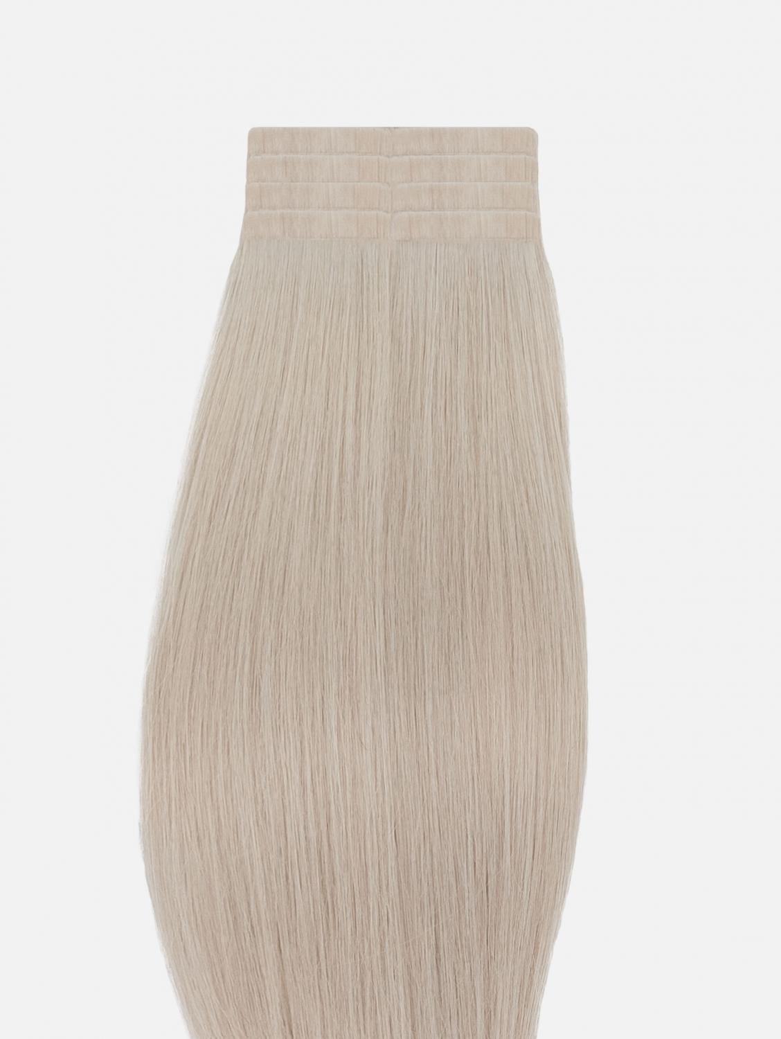 Tape Extensions Original Seidenglatt - 8 Stück, #25S (Noble Silver) | 50cm
