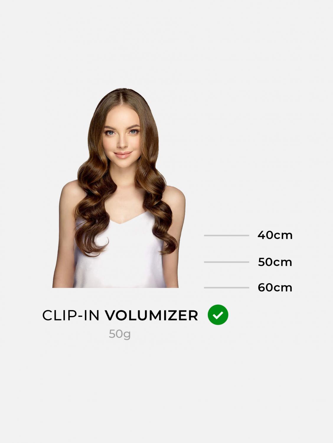 Clip-In Tresse VOLUMIZER Original Seidenglatt