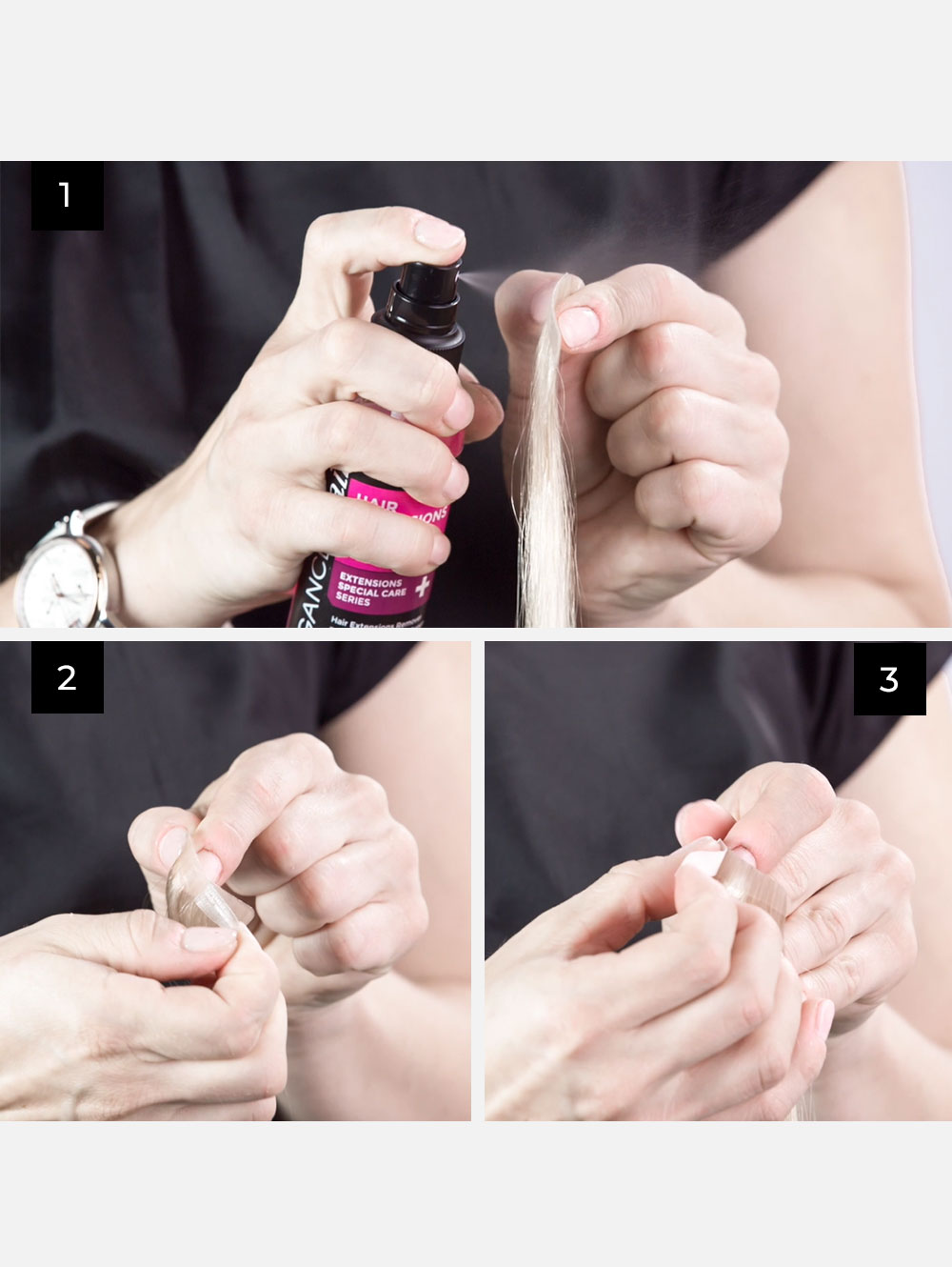 Hair Extensions Remover Tape und Bondinglöser